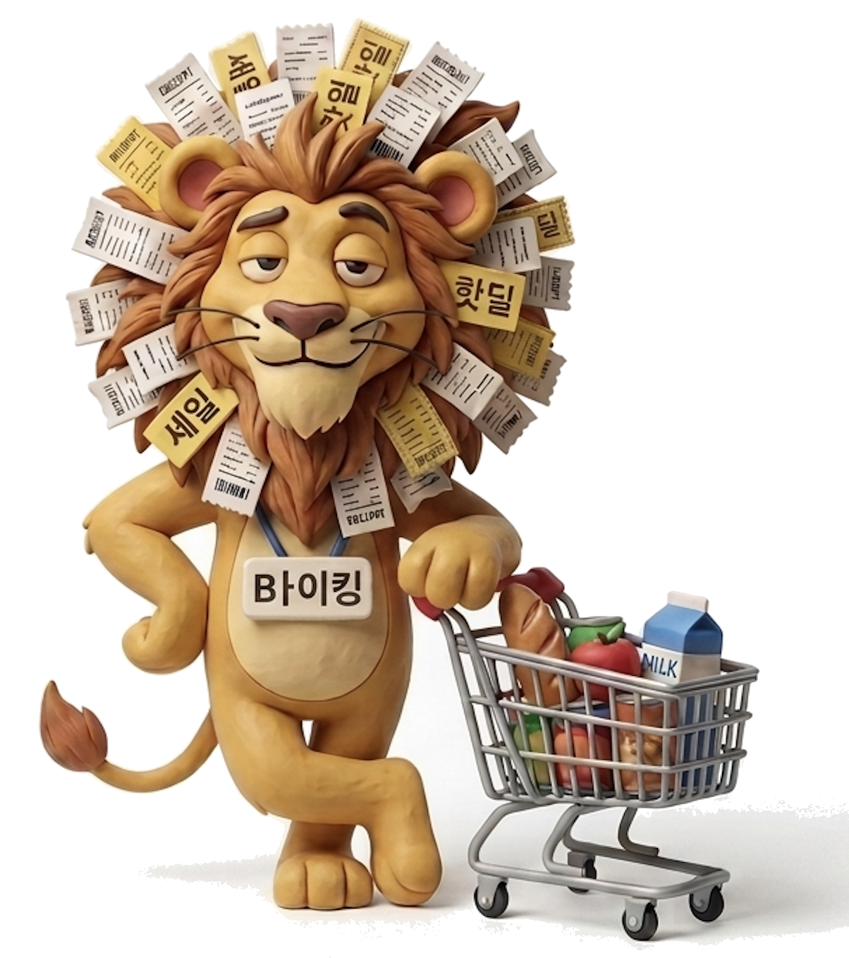 바이킹 캐릭터 워터마크
